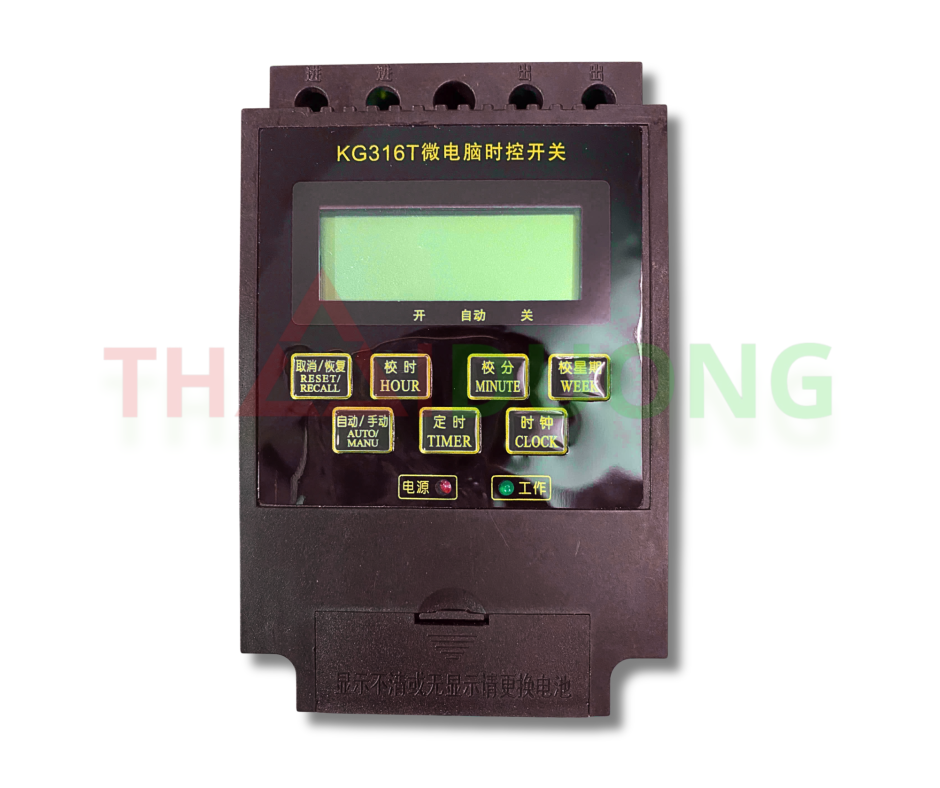 CÔNG TẮC HẸN GIỜ KG316T 17 CHƯƠNG TRÌNH